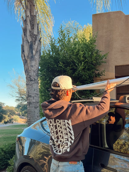 Golden Wave Hoodie