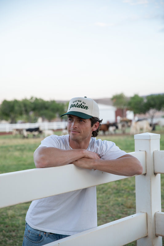 You're So Golden Trucker Hat - Green