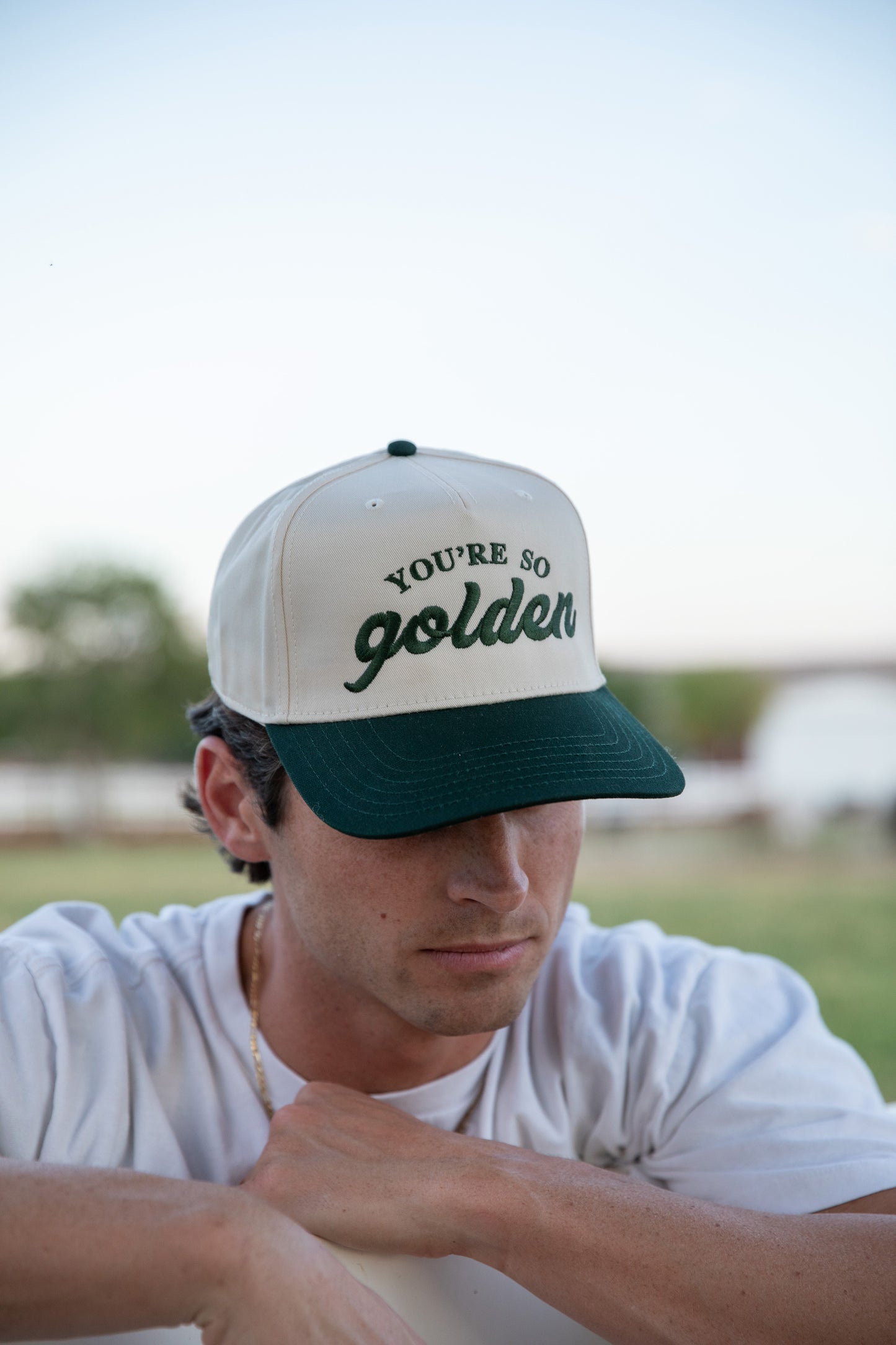 You're So Golden Trucker Hat - Green