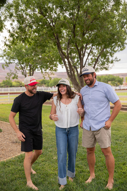 You're So Golden Trucker Hat - Red