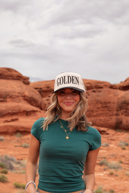 Golden Trucker Hat