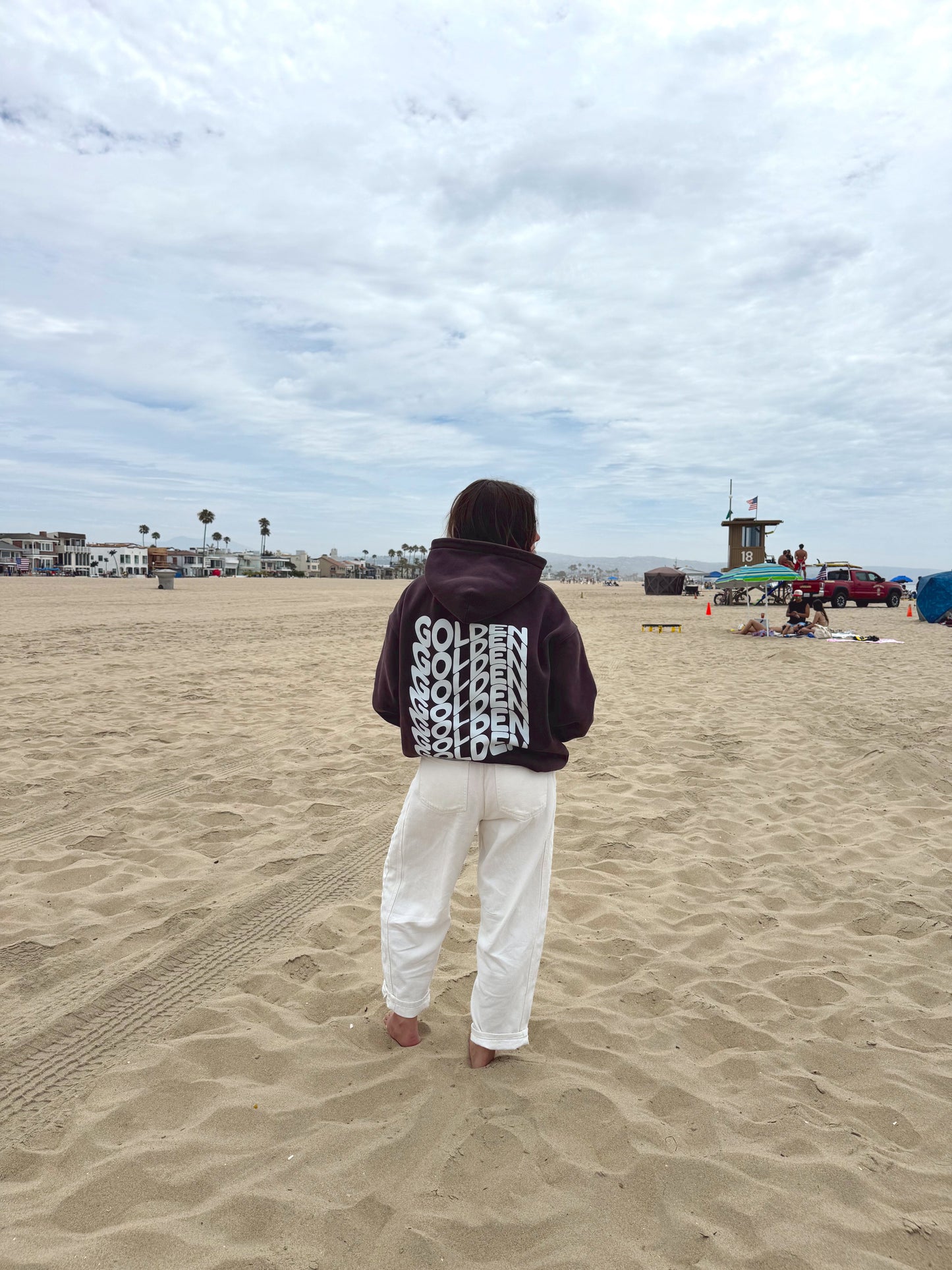 Golden Wave Hoodie