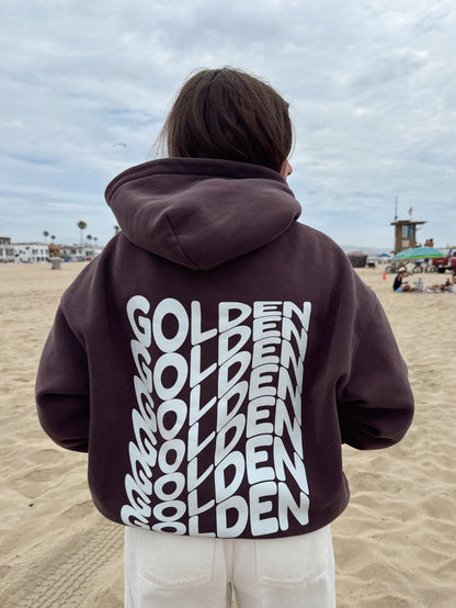 Golden Wave Hoodie